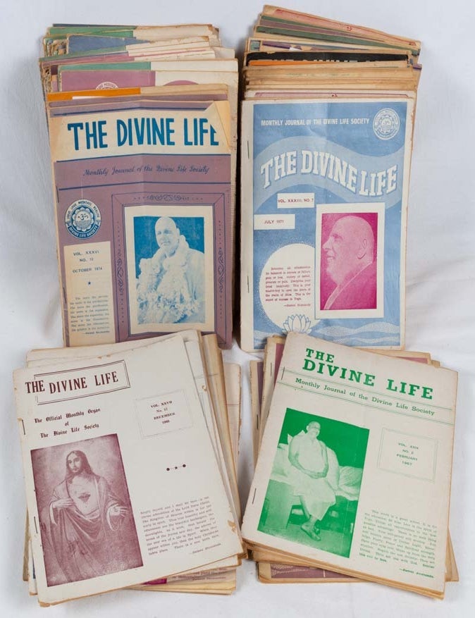 Stock ID #216150 The Divine Life. Monthly Journal of the Divine Life Society. HINDU JOURNAL - DIVINE LIFE SOCIETY.
