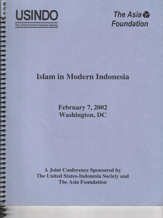 Islam in Modern Indonesia.