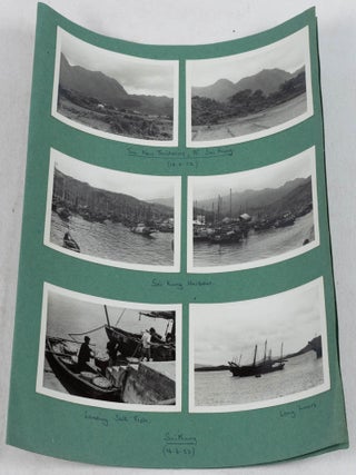 A Group of 1950s Photographs Relating to Commercial Fishing in Hong Kong.