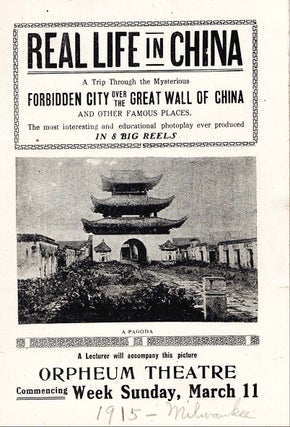 Stock ID #217498 Real Life in China. A Trip Through the Mysterious Forbidden City Over the Great...