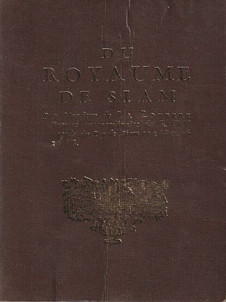 Stock ID #217533 Description Du Royaume De Siam. Volume II. DE LA LOUBERE, SIMON