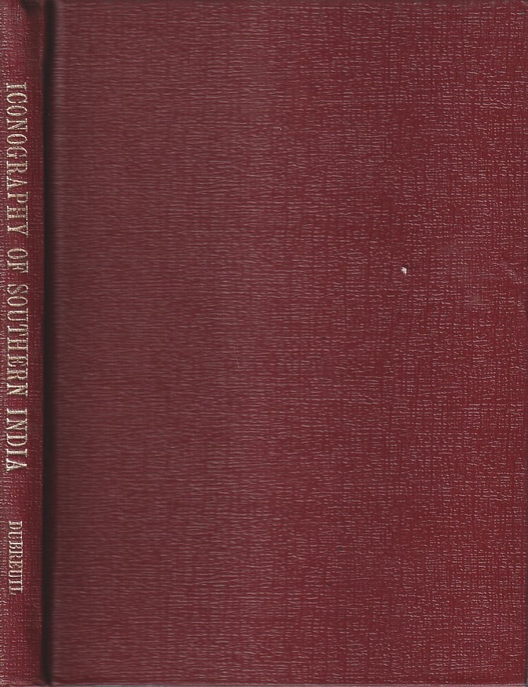 Stock ID #217699 Iconography of Southern India. G. JOUVEAU-DUBREUIL.