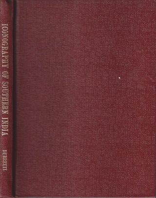 Stock ID #217699 Iconography of Southern India. G. JOUVEAU-DUBREUIL