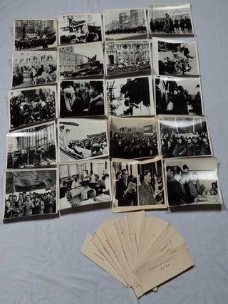 Collection of Photographs of Anti-American Imperialist Chinese Student Demonstrations in USSR.