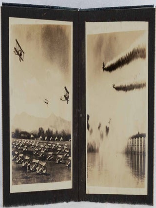 Two Photographic Albums Relating to Japanese Martial Spirit, Military Aviation, and the Russo-Japanese War.
