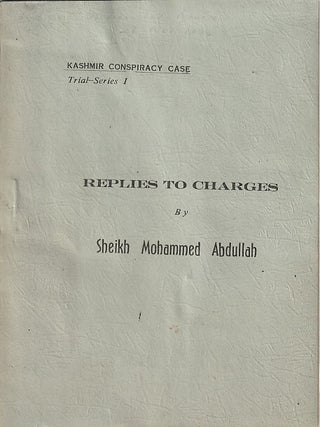 Stock ID #218270 Replies to Charges. MOHAMMED ABDULLAH