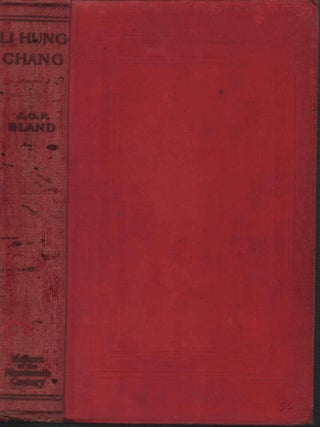 Stock ID #218282 Li Hung-Chang. JOHN O. P BLAND