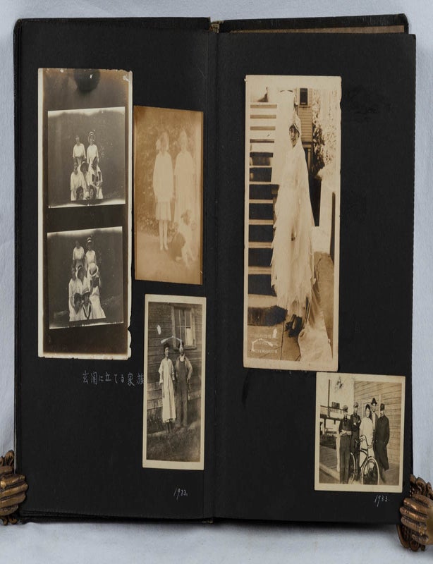Stock ID #219209 在米日本人のアルバム1930s. [Zaibei Nihonjin no arubamu 1930s]. Photograph Album of Japanese Residents in the United States. OREGON, WASHINGTON STATE 1930S JAPANESE FAMILY PHOTOGRAPH ALBUM.