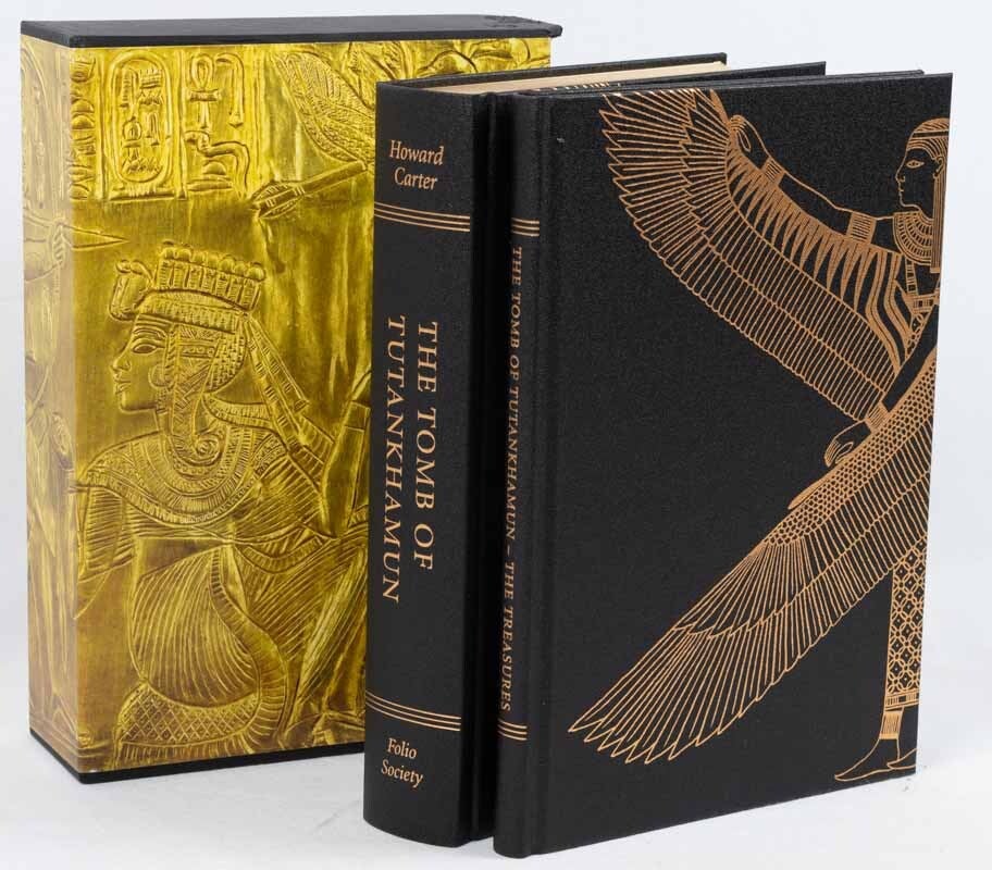 The Tomb of Tutankhamun. Two Volumes | HOWARD CARTER | Reprint