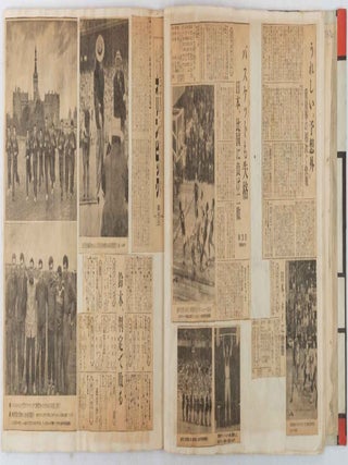16回オリンピックメルボルン大会. [Dai 16-kai Orinpikku Meruborun taikai]. [Japanese Newspaper Scrap Book on Melbourne Olympics in 1956].