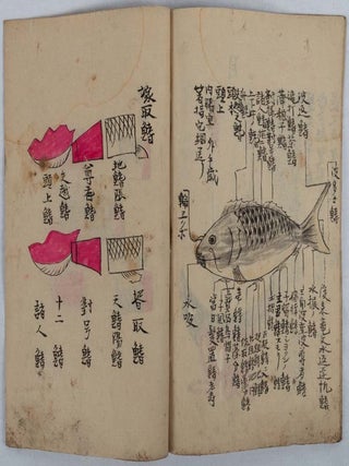 御料理俎板本式之巻. [Onryōri manaita honshiki no maki]. [True Method of Using a Cutting Board in Cookery].