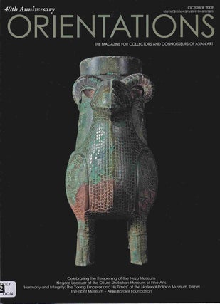 Stock ID #220418 Orientations. The Magazine for Collectors and Connoisseurs of Asian Art. Volume...