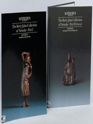 Stock ID #220792 The Betty Jahss Collection of Netsuke - Parts I and Part 11 (Final). Thursday 13...