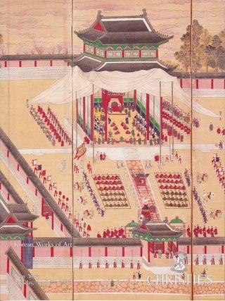 Stock ID #220852 Korean Works of Art. Tueday, April 27, 1993. CHRISTIE'S AUCTION CATALOGUE