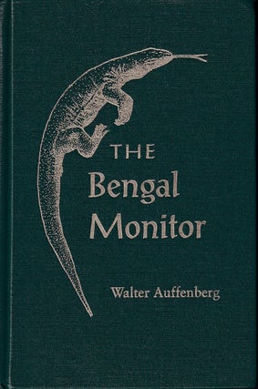 Stock ID #220932 The Bengal Monitor. WALTER AUFFENBERG