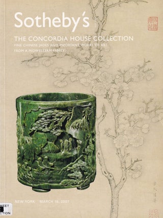 Stock ID #220973 The Concordia House Collection. Fine Chinese Jades and Important Works of Art...