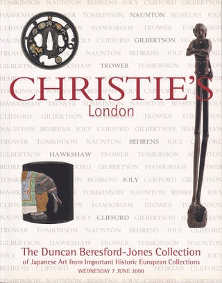 Stock ID #221023 The Duncan Beresford-Jones Collection of Japanese Art from Important Historic...