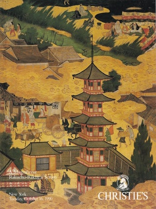 Stock ID #221050 A Magnificent Rakuchu-Rakugai Screen. October 16, 1990. CHRISTIE'S EXHIBITION...