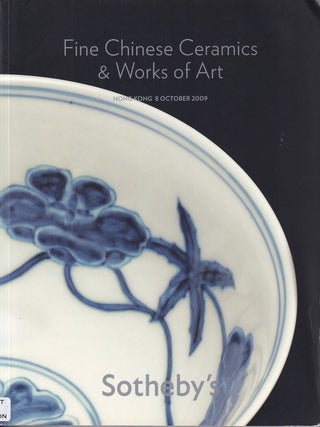 Stock ID #221186 Fine Chinese Ceramics and Works of Art. 8 October 2009. SOTHEBY'S AUCTION CATALOGUE