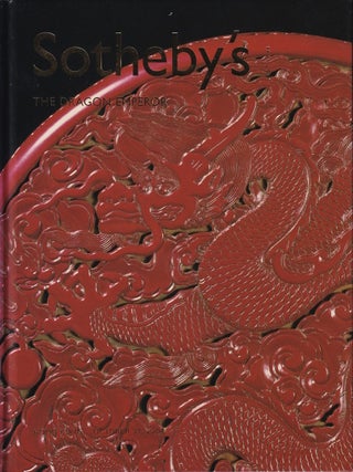 Stock ID #221296 The Dragon Emperor. Sunday, October 31, 2004. SOTHEBY'S AUCTION CATALOGUE