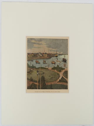 Un Coin de La Rivi&egrave;re de Shanghai, Vue du Jardin Public.