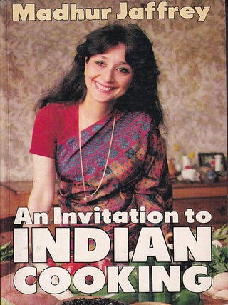 Stock ID #222311 An Invitation to Indian Cooking. MADHUR JAFFREY