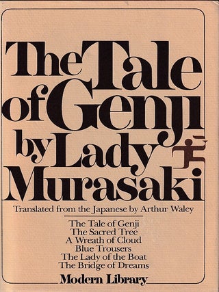 Stock ID #222399 The Tale of Genji. LADY MURASAKI