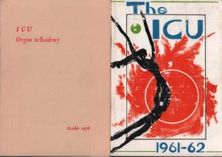 Stock ID #222459 The ICU IX 1961-62 AND ICU Organ Academy. INTERNATIONAL CHRISTIAN UNIVERSITY...