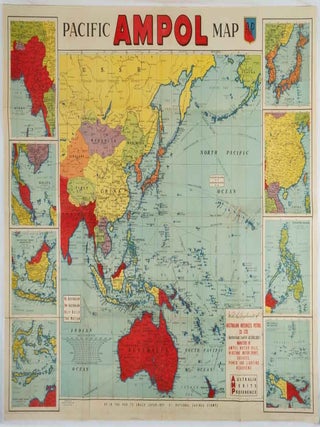 Stock ID #222594 Ampol Pacific Map. C. BARRASS