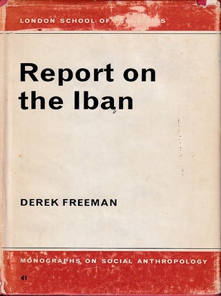 Stock ID #222627 Report on the Iban. DEREK FREEMAN