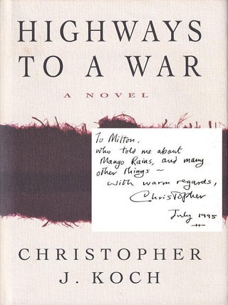 Stock ID #222764 Highways to a War. CHRISTOPHER J. KNOCH