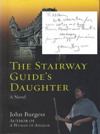 Stock ID #222772 The Stairway Guide's Daughter. A Novel. JOHN BURGESS
