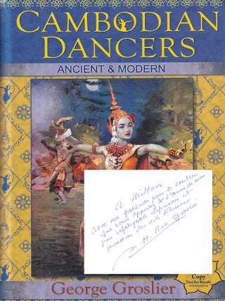 Stock ID #222780 Cambodian Dancers. Ancient & Modern. GEORGE GROSLIER