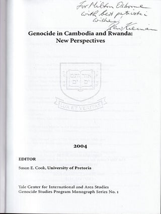 Genocide in Cambodia and Rwanda. New Perspectives.