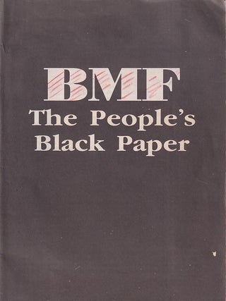 Stock ID #222813 BMF. The People's Black Paper. HASSAN KARIM