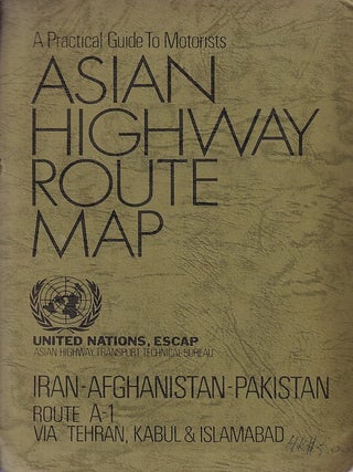 Stock ID #223016 Asian Highway Route Map. A Practical Guide to Motorists....