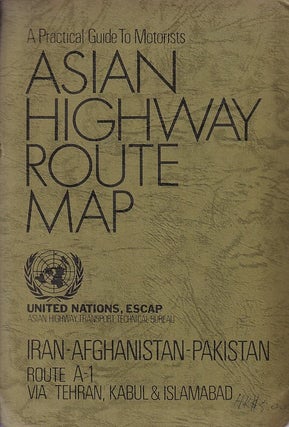 Stock ID #223016 Asian Highway Route Map. A Practical Guide to Motorists....