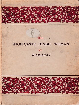 Stock ID #223156 The High-Caste Hindu Woman. PUNDITA RAMABAI SARASVATI
