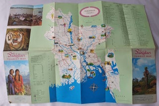 Pakistan Tourist Map.