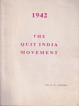 Stock ID #223352 'Quit India' Movement of 1942. P. N CHOPRA