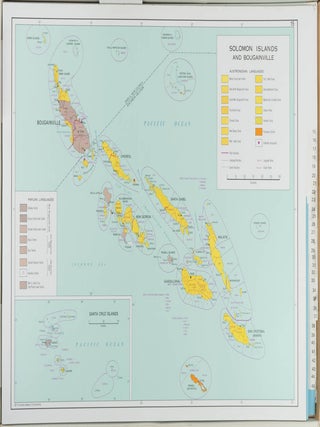 Stock ID #223383 Language Atlas of the Pacific Area. S. A. AND SHIRO HATTORI WURM, GENERAL