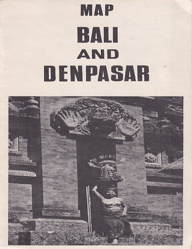 Stock ID #223457 Bali and Denpasar. Map. INDONESIA TOURIST MAP.