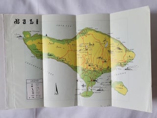 Bali and Denpasar. Map.