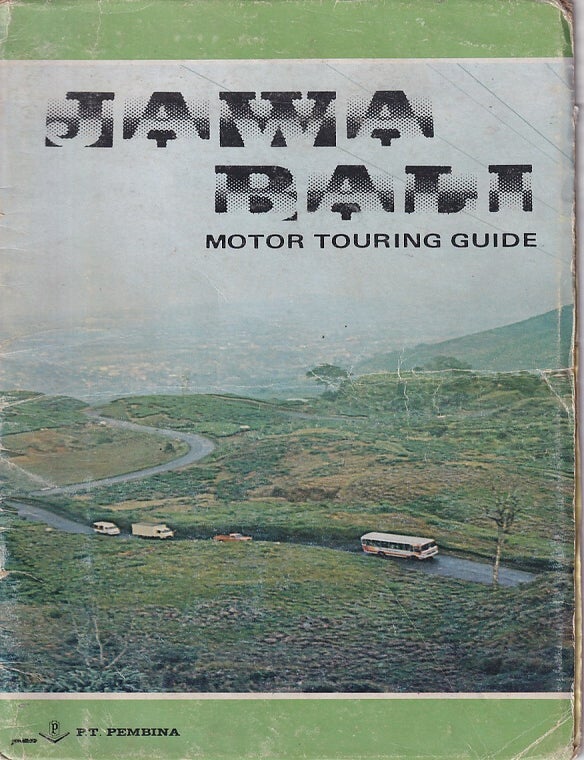 Stock ID #223470 Java. Bali. Motor Touring Guide. INDONESIA MAP FOR MOTOR TOURING.