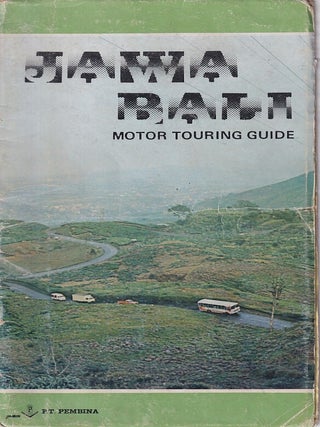 Stock ID #223470 Java. Bali. Motor Touring Guide. INDONESIA MAP FOR MOTOR TOURING