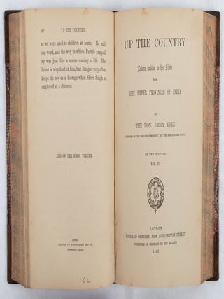 'Up the Country' Letters Written to Her Sister from the Upper Provinces of India.