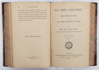 'Up the Country' Letters Written to Her Sister from the Upper Provinces of India.