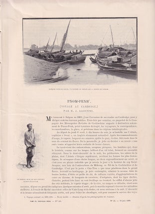 Stock ID #223550 Pnom-Penh. (Voyage au Cambodge). M. J AGOSTINI