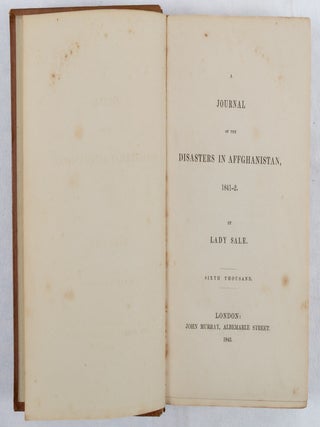 A Journal of the Disasters in Afghanistan 1841-2