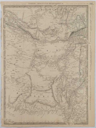 Stock ID #224152 Bokhara, Afghanistan, Beloochistan, &c. GREAT GAME - CENTRAL ASIA MAP, J....